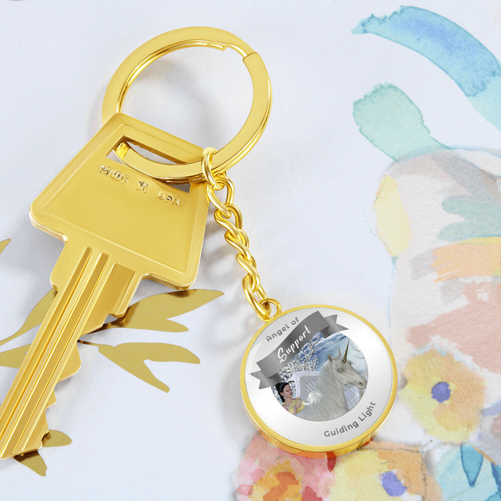 Support - Guardian Angel Affirmation Keychain - More Than CharmsMore Than Charms