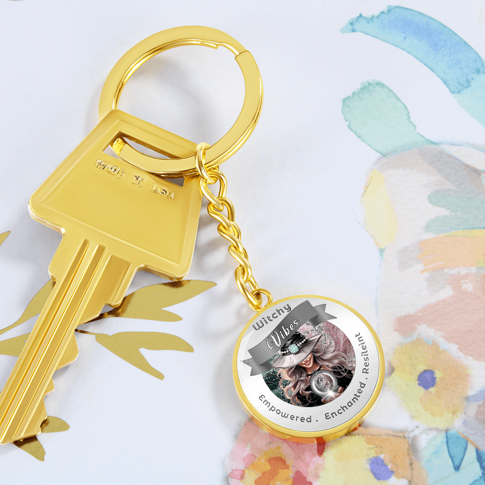 Witchy Vibes - Blond - Affirmation Keychain