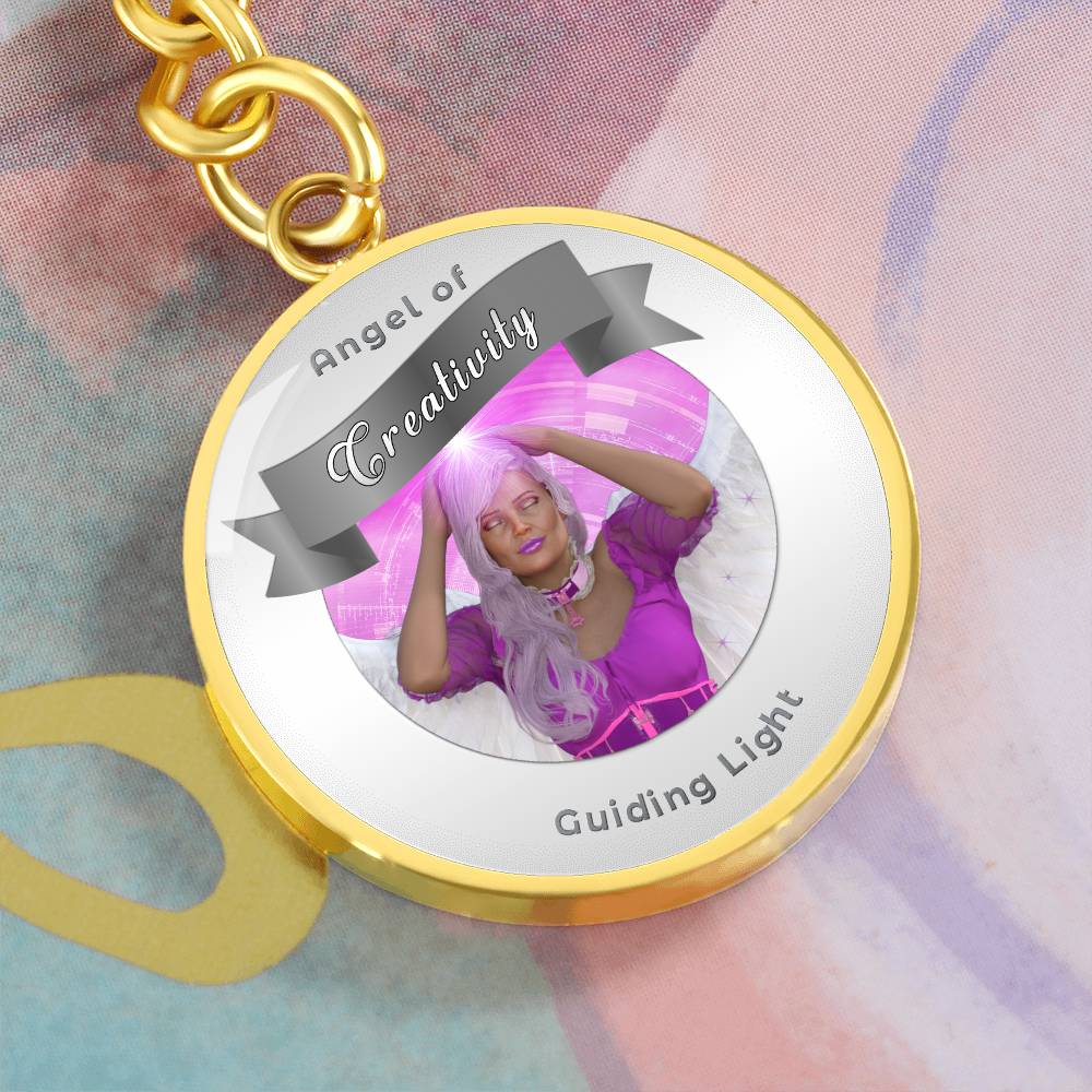 Creativity - Guardian Angel Affirmation Keychain - More Than CharmsMore Than Charms
