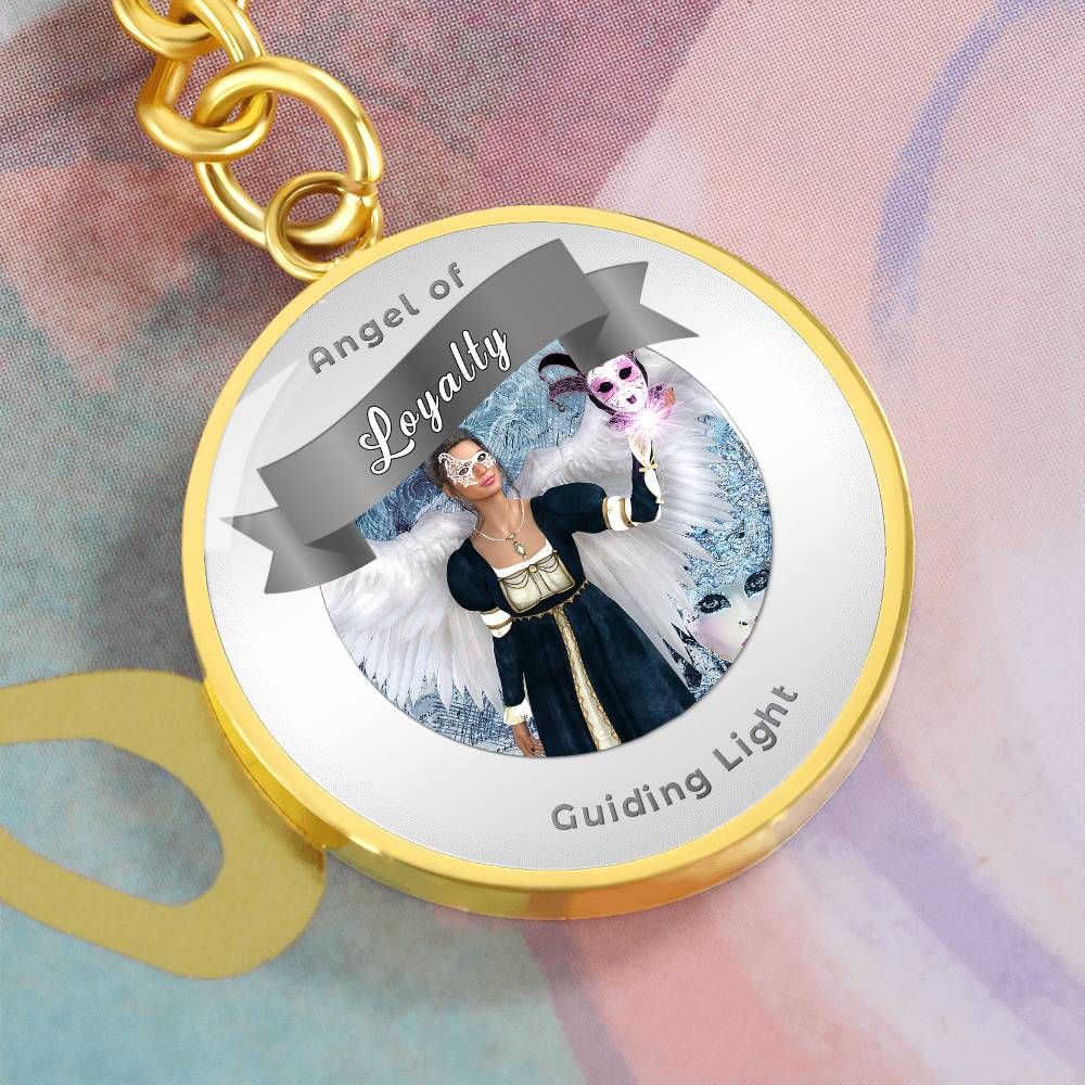 Loyalty - Guardian Angel Affirmation Keychain - More Than CharmsMore Than Charms