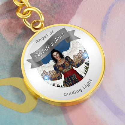 Relationships - Guardian Angel Affirmation Keychain - More Than CharmsMore Than Charms
