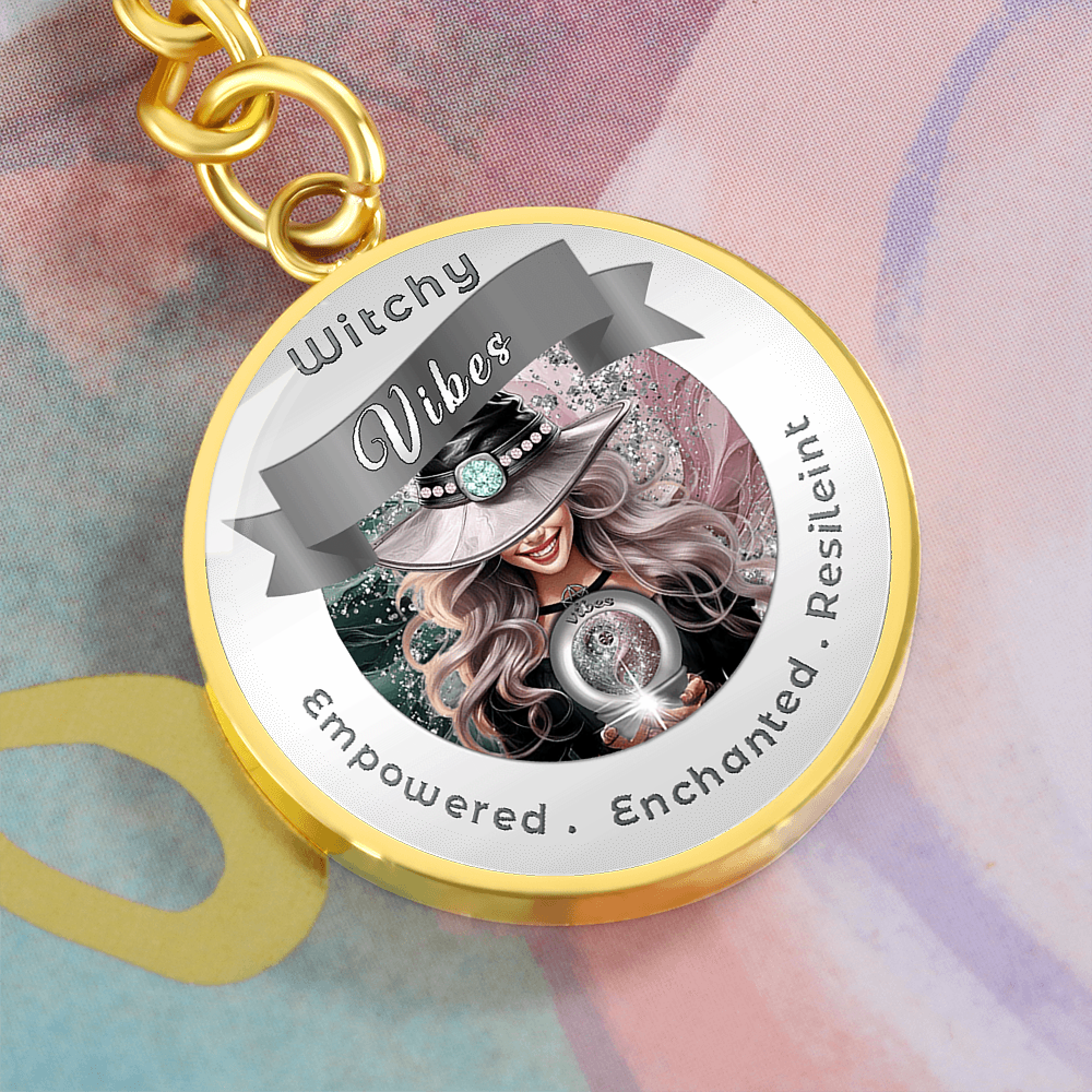 Witchy Vibes - Blond - Affirmation Keychain
