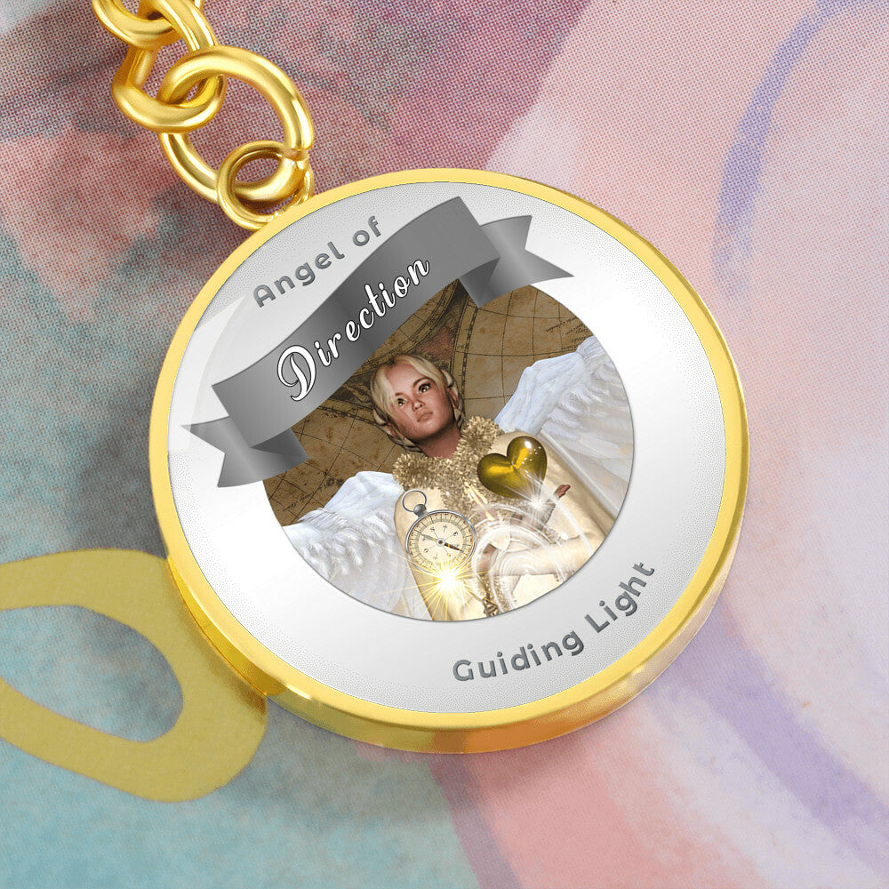 Direction - Guardian Angel Affirmation Keychain - More Than CharmsMore Than Charms