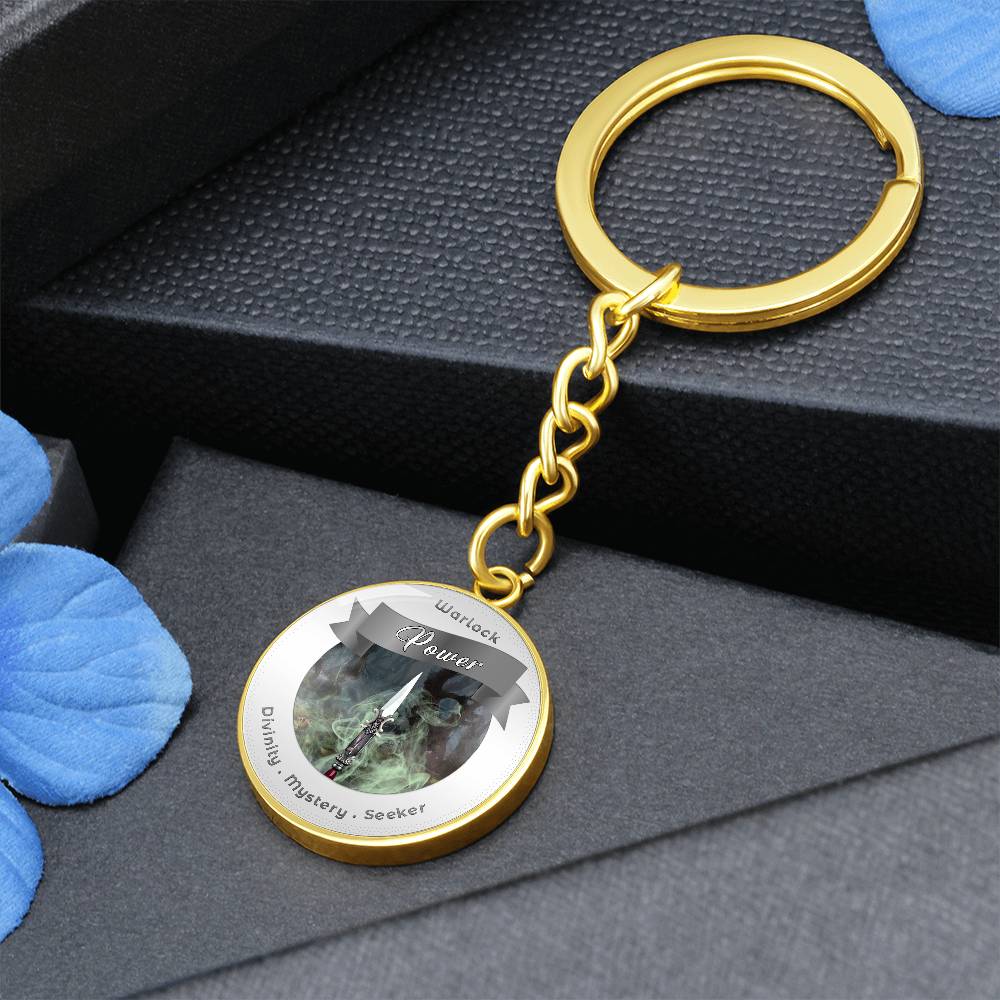 Warlock 2 - RPG Fantasy Affirmation Keychain - More Than CharmsMore Than Charms