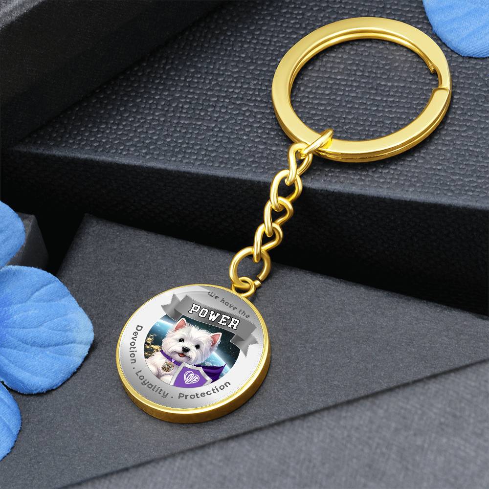 West Highland Terrier - Dog Power Animal Affirmation Necklace - More Than CharmsMore Than Charms