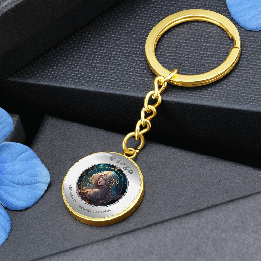 Virgo- Affirmation Keychain - More Than CharmsMore Than Charms