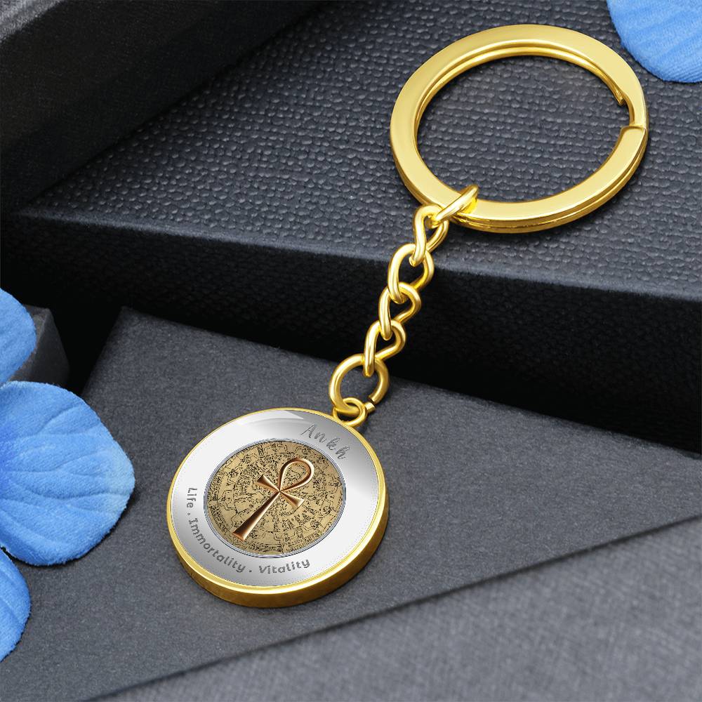 Ankh - Affirmation Keychain - More Than CharmsMore Than Charms