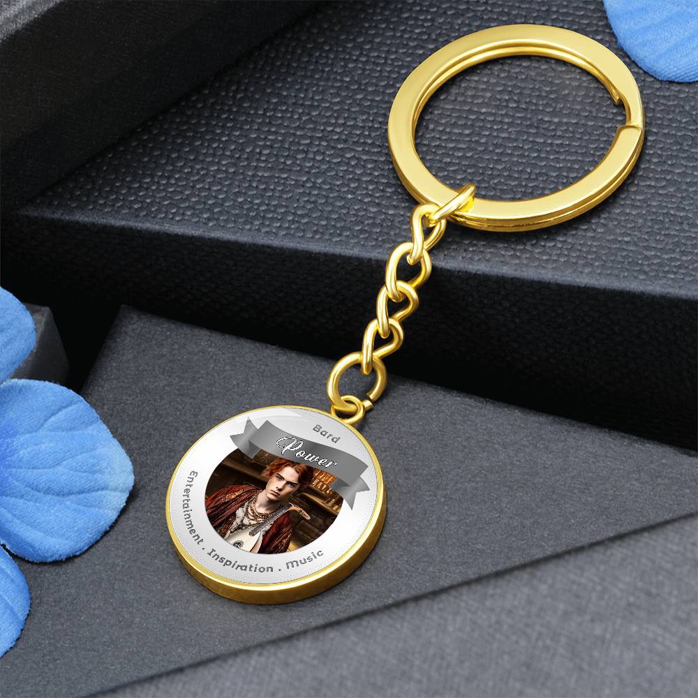 Bard - RPG Fantasy Affirmation Keychain - More Than CharmsMore Than Charms