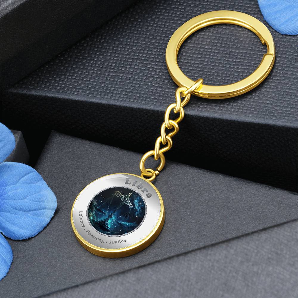 Libra - Affirmation Keychain - More Than CharmsMore Than Charms