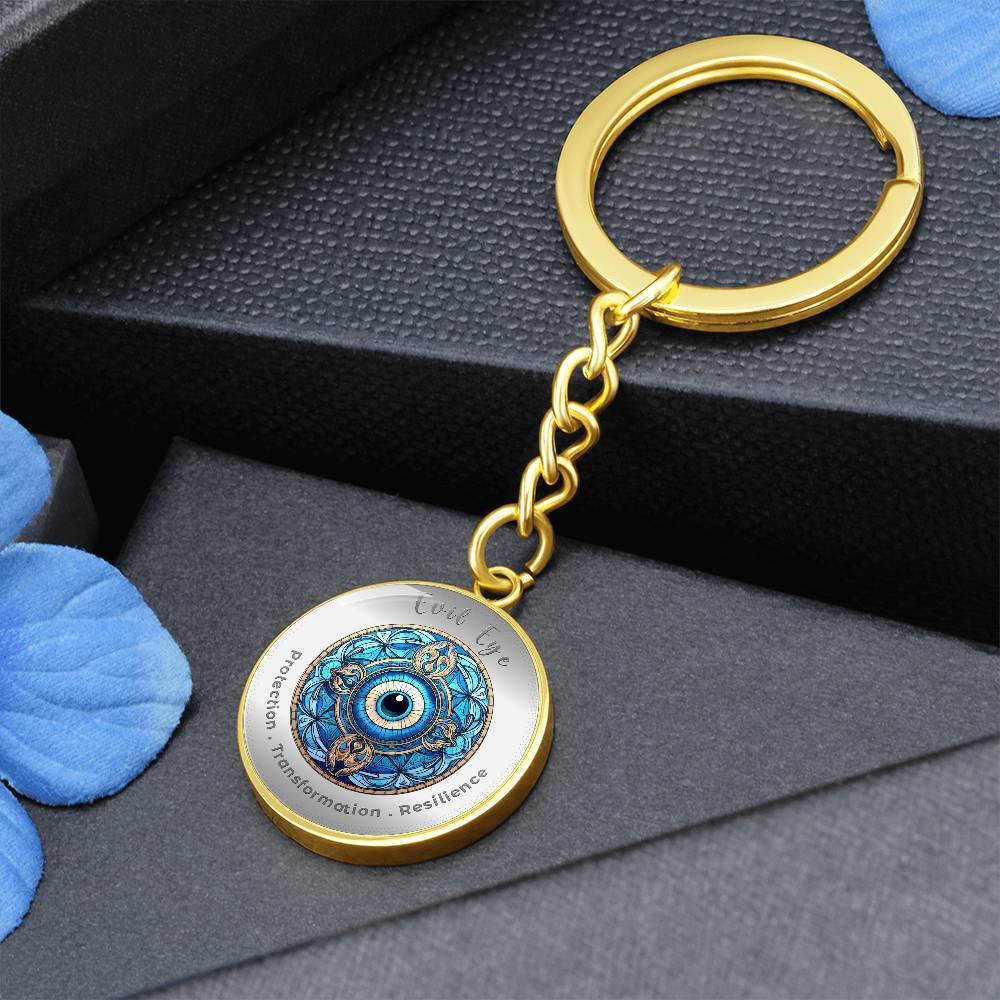 Evil Eye - Affirmation Keychain - More Than CharmsMore Than Charms