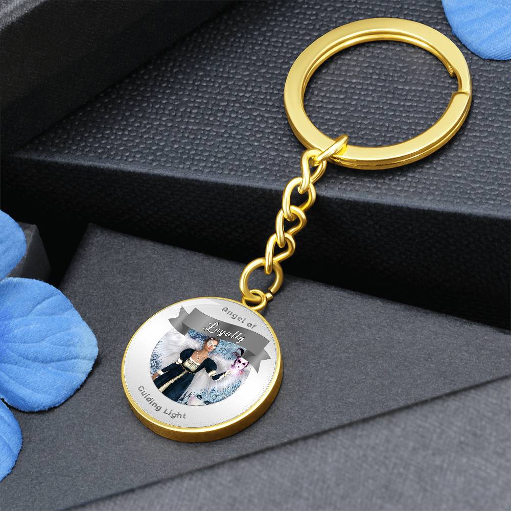 Loyalty - Guardian Angel Affirmation Keychain - More Than CharmsMore Than Charms