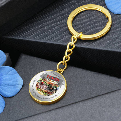 Spider - Power Animal Affirmation Keychain - More Than CharmsMore Than Charms