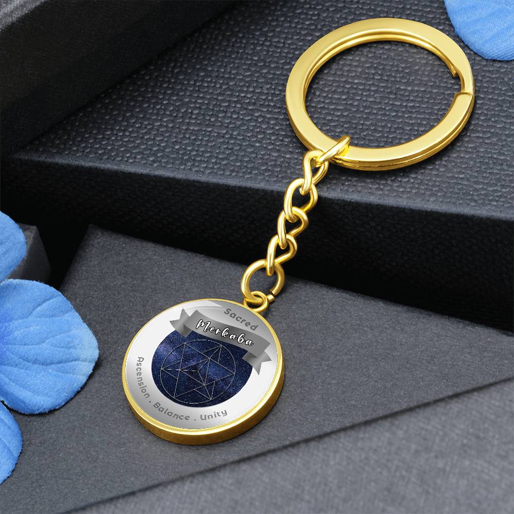 Merkaba - Affirmation Keychain - More Than CharmsMore Than Charms