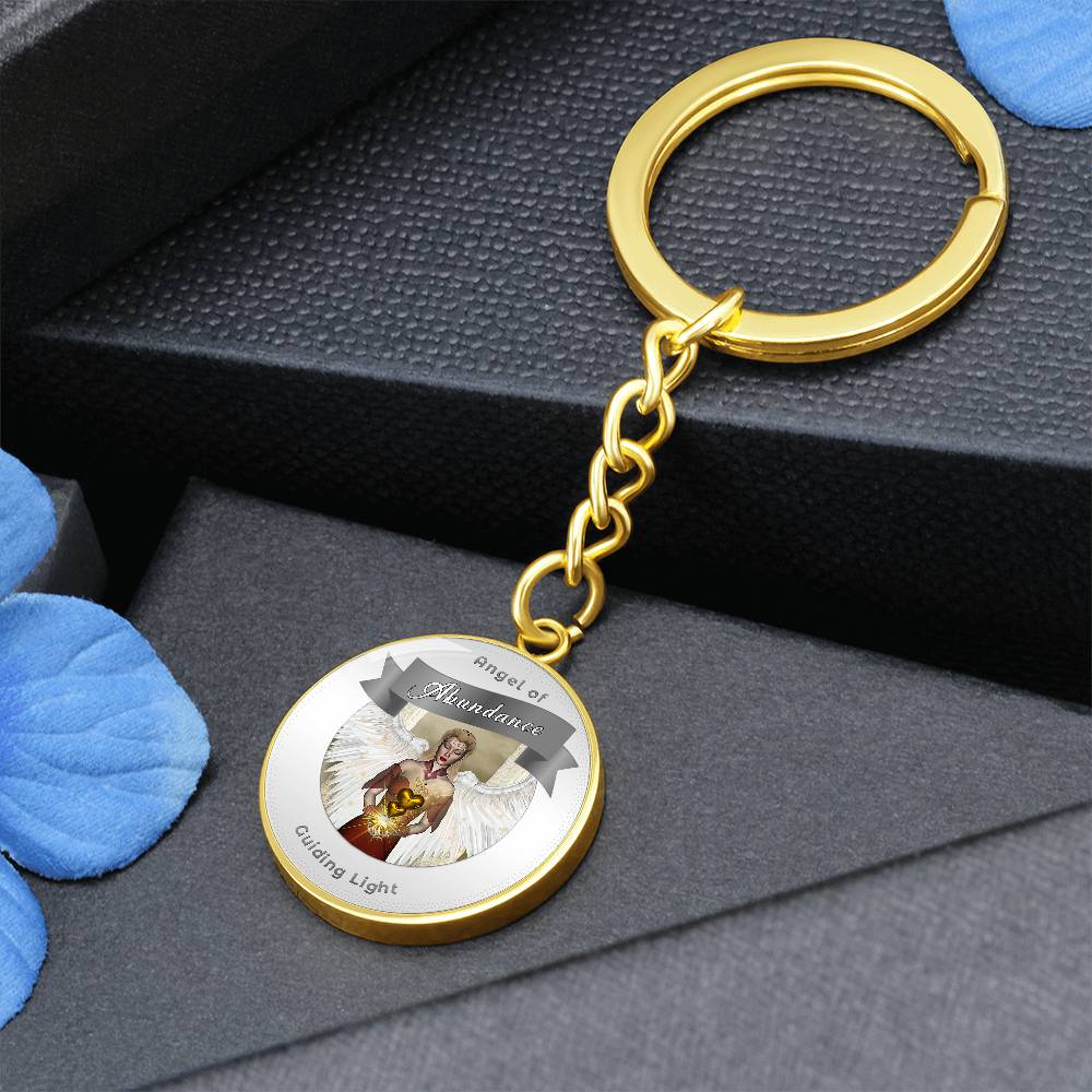 Abundance - Guardian Angel Affirmation Keychain - More Than CharmsMore Than Charms