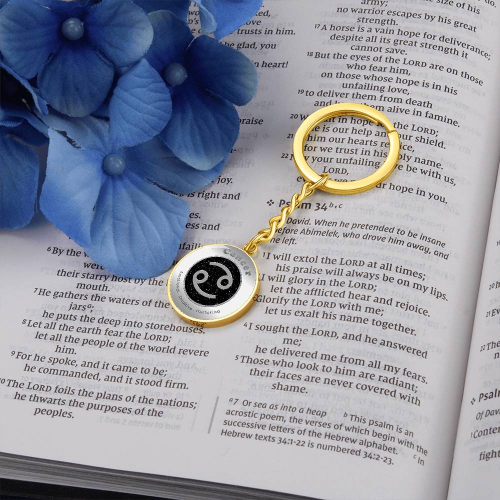 Cancer - Affirmation Keychain - More Than CharmsMore Than Charms