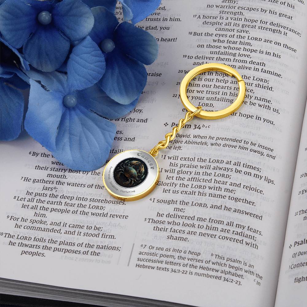 Cancer - Affirmation Keychain - More Than CharmsMore Than Charms