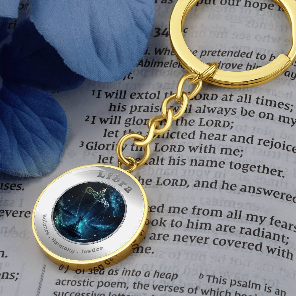 Libra - Affirmation Keychain - More Than CharmsMore Than Charms