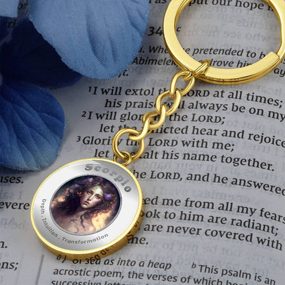 Scorpio - Affirmation Keychain - More Than CharmsMore Than Charms