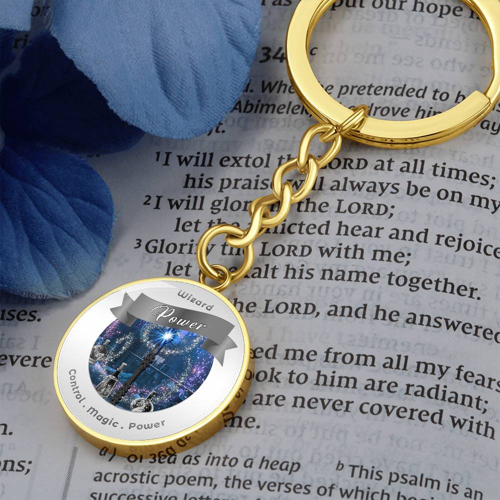 Wizard - RPG Fantasy Affirmation Keychain - More Than CharmsMore Than Charms
