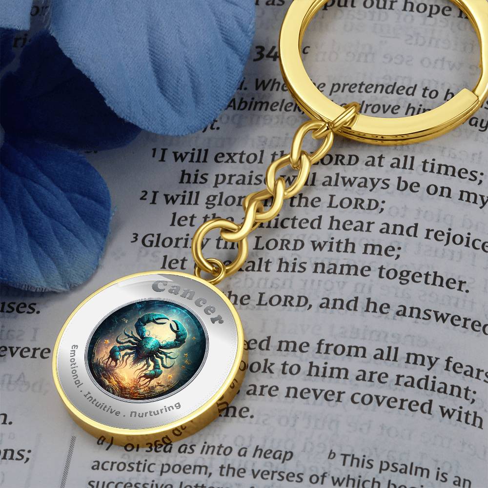 Cancer - Affirmation Keychain - More Than CharmsMore Than Charms
