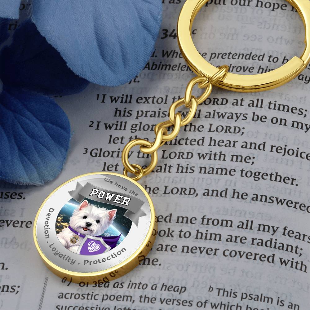 West Highland Terrier - Dog Power Animal Affirmation Necklace - More Than CharmsMore Than Charms