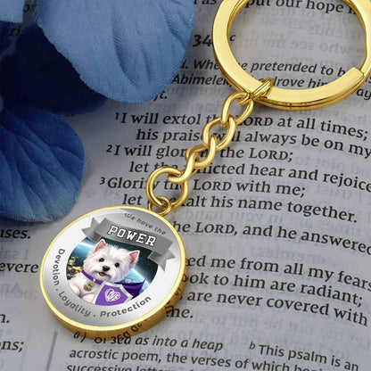 West Highland Terrier - Dog Power Animal Affirmation Necklace - More Than CharmsMore Than Charms