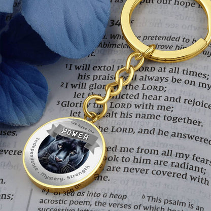 Panther - Power Animal Affirmation Keychain - More Than CharmsMore Than Charms