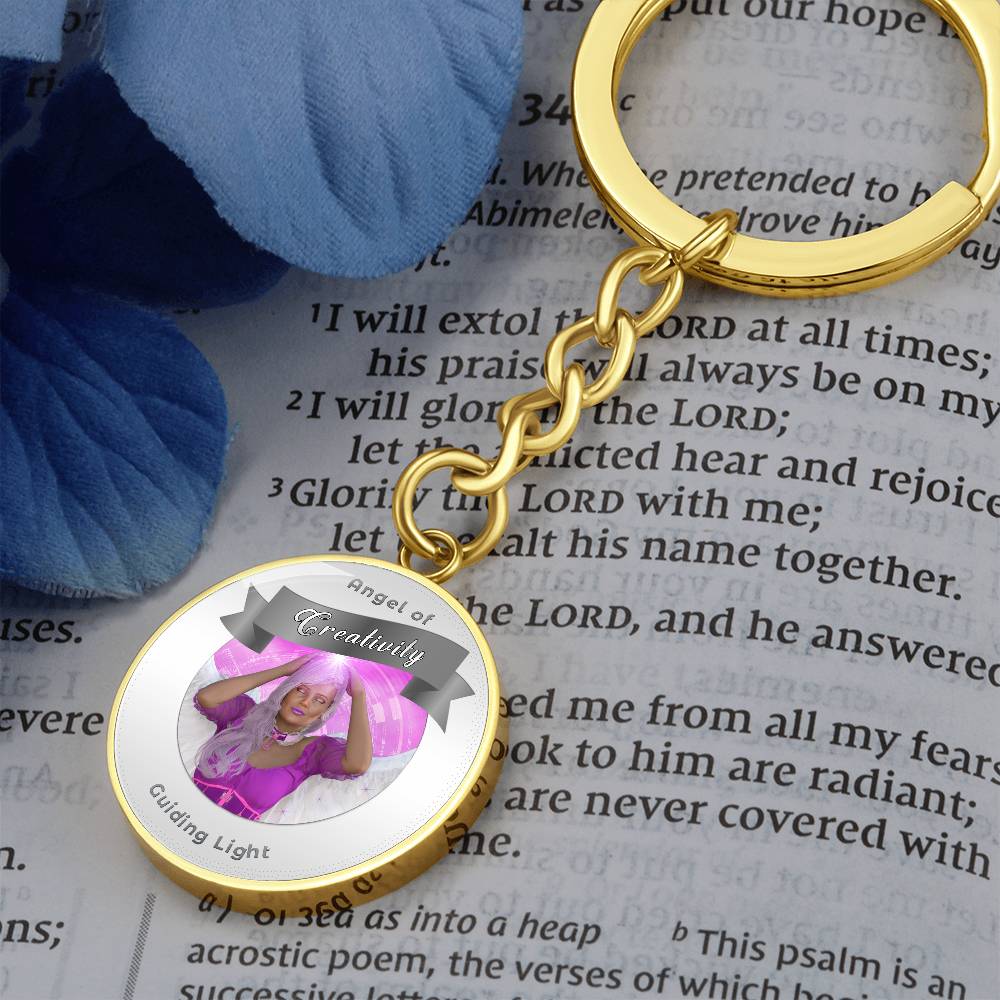 Creativity - Guardian Angel Affirmation Keychain - More Than CharmsMore Than Charms
