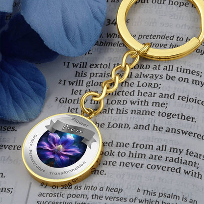 Clematis - Affirmation Pendant - More Than CharmsMore Than Charms