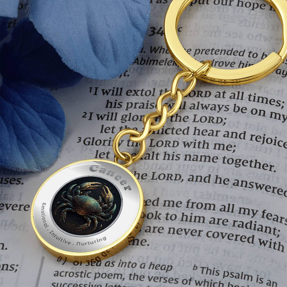 Cancer - Affirmation Keychain - More Than CharmsMore Than Charms