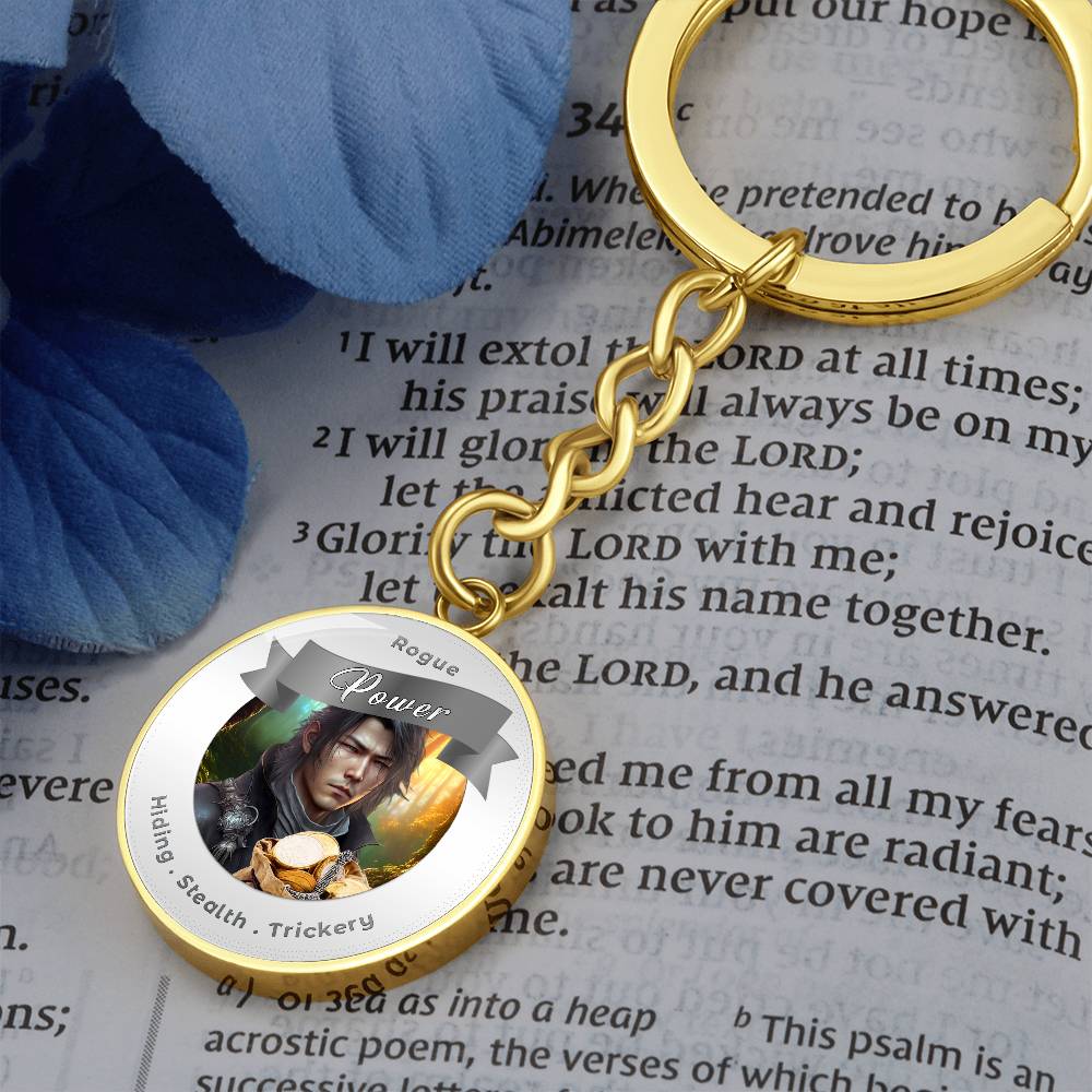 Rogue Alchemist - RPG Fantasy Affirmation Keychain - More Than CharmsMore Than Charms