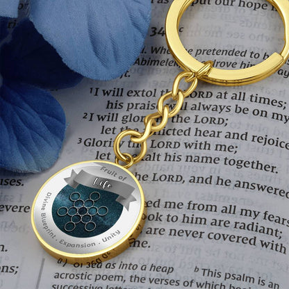 Fruit of Life - Affirmation Keychain - More Than CharmsMore Than Charms