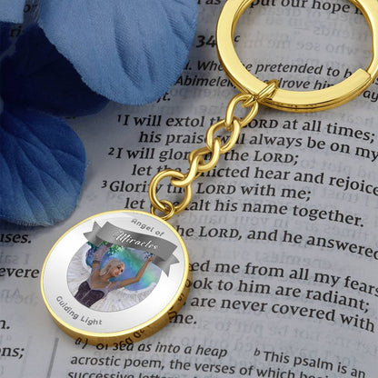 Miracles - Guardian Angel Affirmation Keychain - More Than CharmsMore Than Charms
