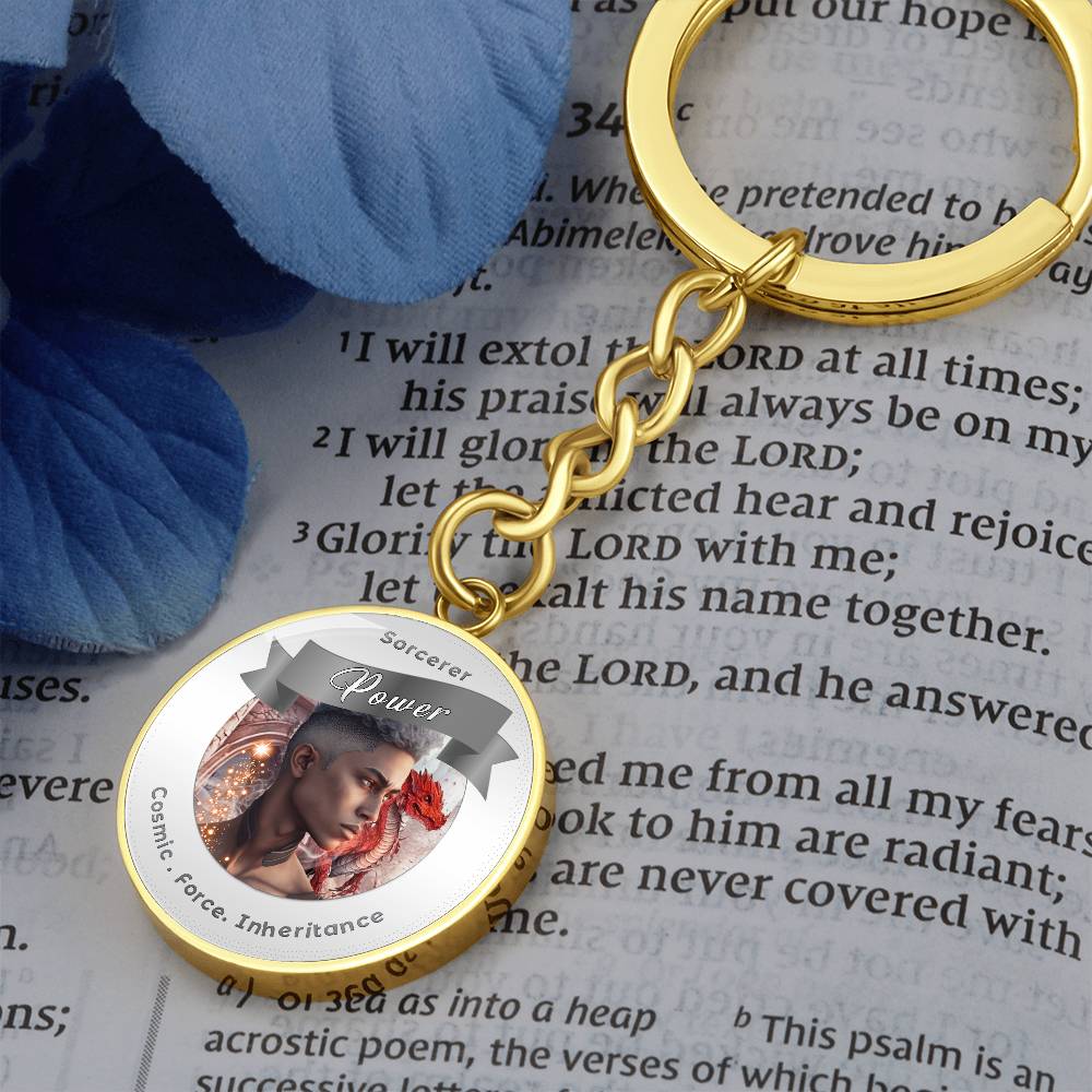 Sorcerer - RPG Fantasy Affirmation Keychain - More Than CharmsMore Than Charms
