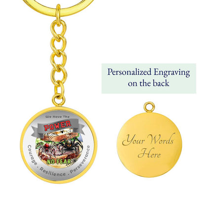 Spider - Power Animal Affirmation Keychain - More Than CharmsMore Than Charms