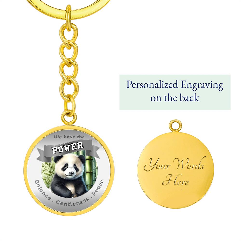 Panda - Power Animal Affirmation Keychain - More Than CharmsMore Than Charms