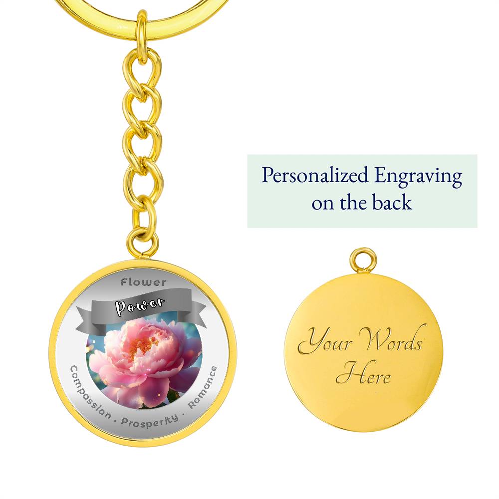 Peony - Affirmation Pendant - More Than CharmsMore Than Charms