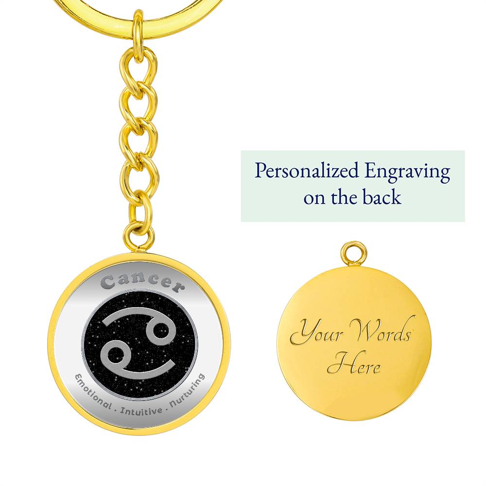 Cancer - Affirmation Keychain - More Than CharmsMore Than Charms