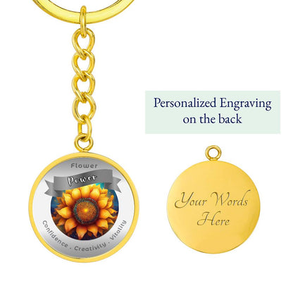 Sunflower - Affirmation Pendant - More Than CharmsMore Than Charms