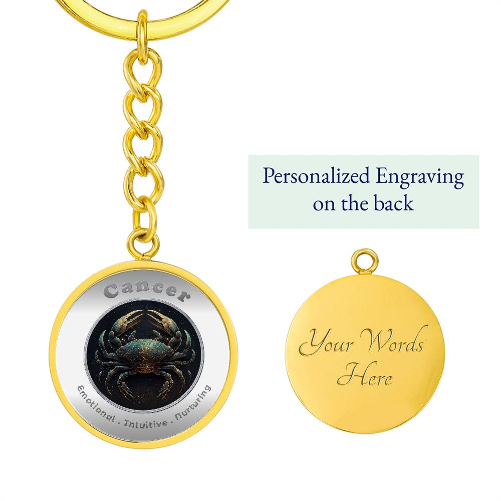 Cancer - Affirmation Keychain - More Than CharmsMore Than Charms