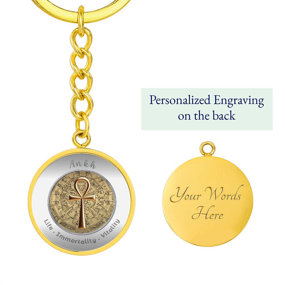 Ankh - Affirmation Keychain - More Than CharmsMore Than Charms