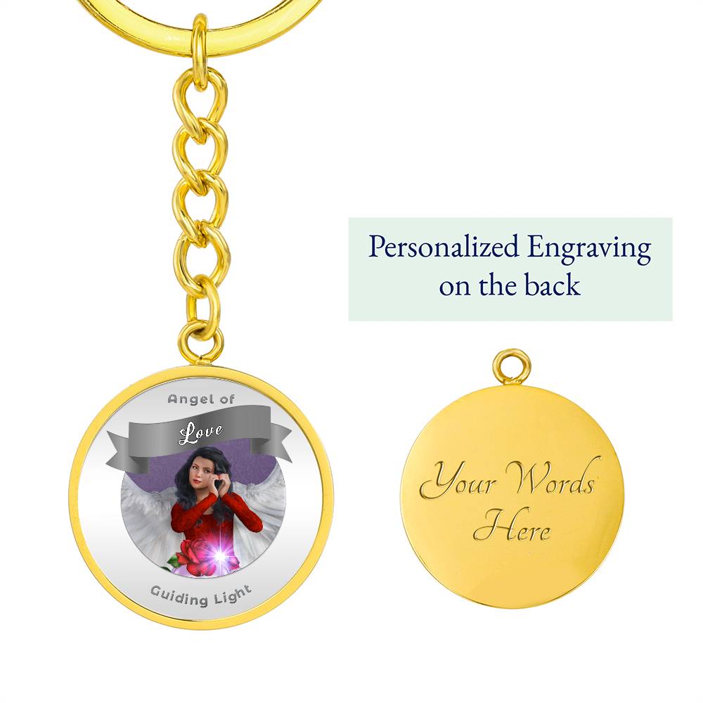 Love - Guardian Angel Affirmation Keychain - More Than CharmsMore Than Charms