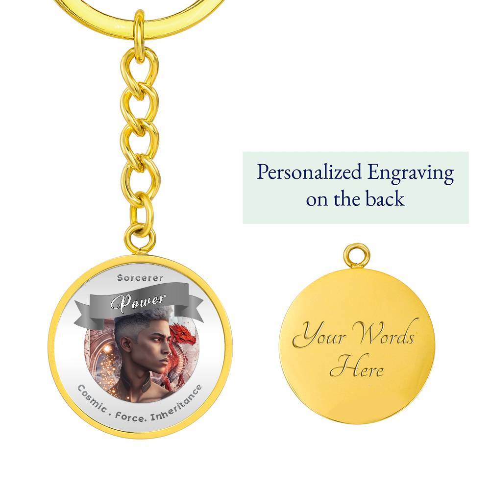 Sorcerer - RPG Fantasy Affirmation Keychain - More Than CharmsMore Than Charms