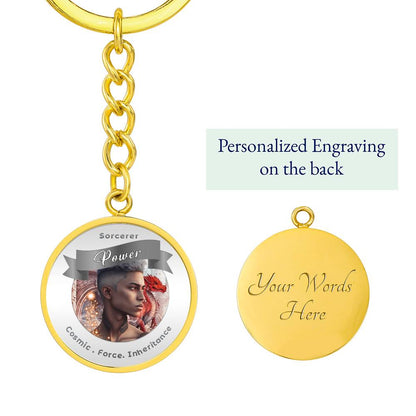 Sorcerer - RPG Fantasy Affirmation Keychain - More Than CharmsMore Than Charms