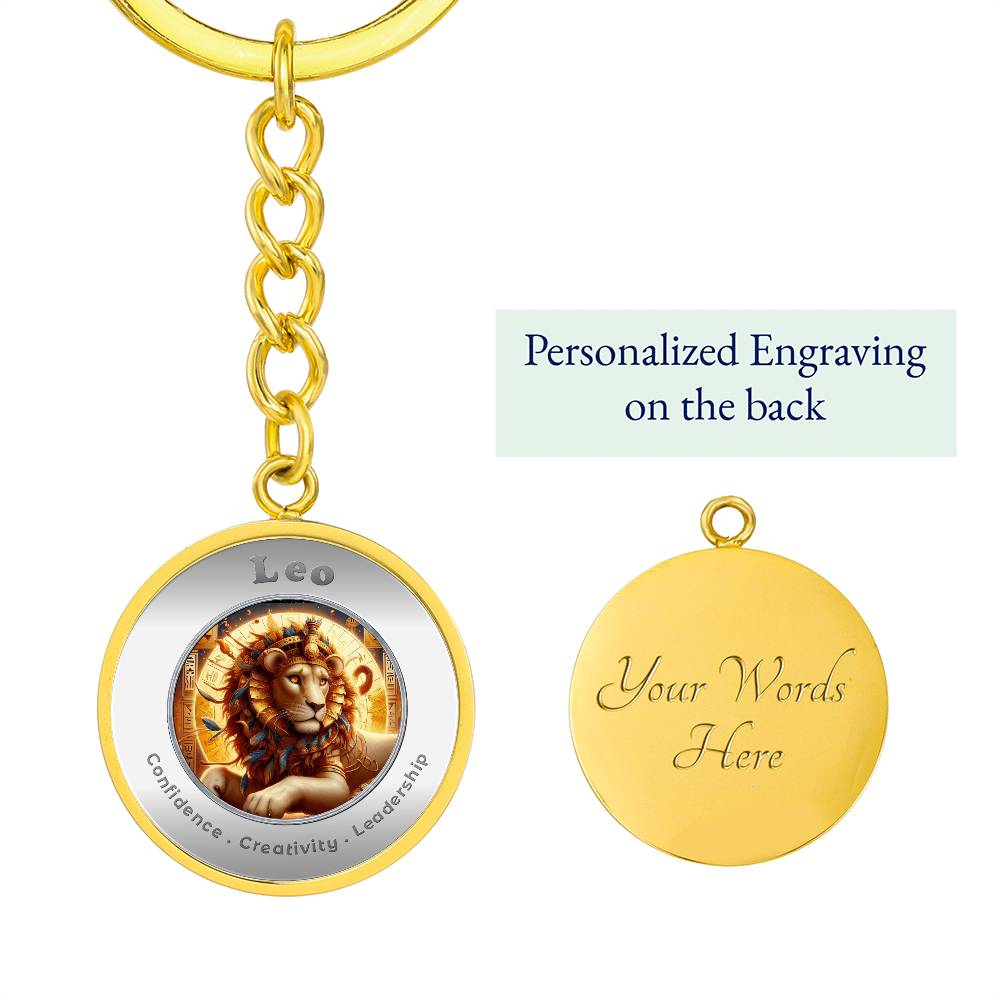Leo - Affirmation Keychain - More Than CharmsMore Than Charms
