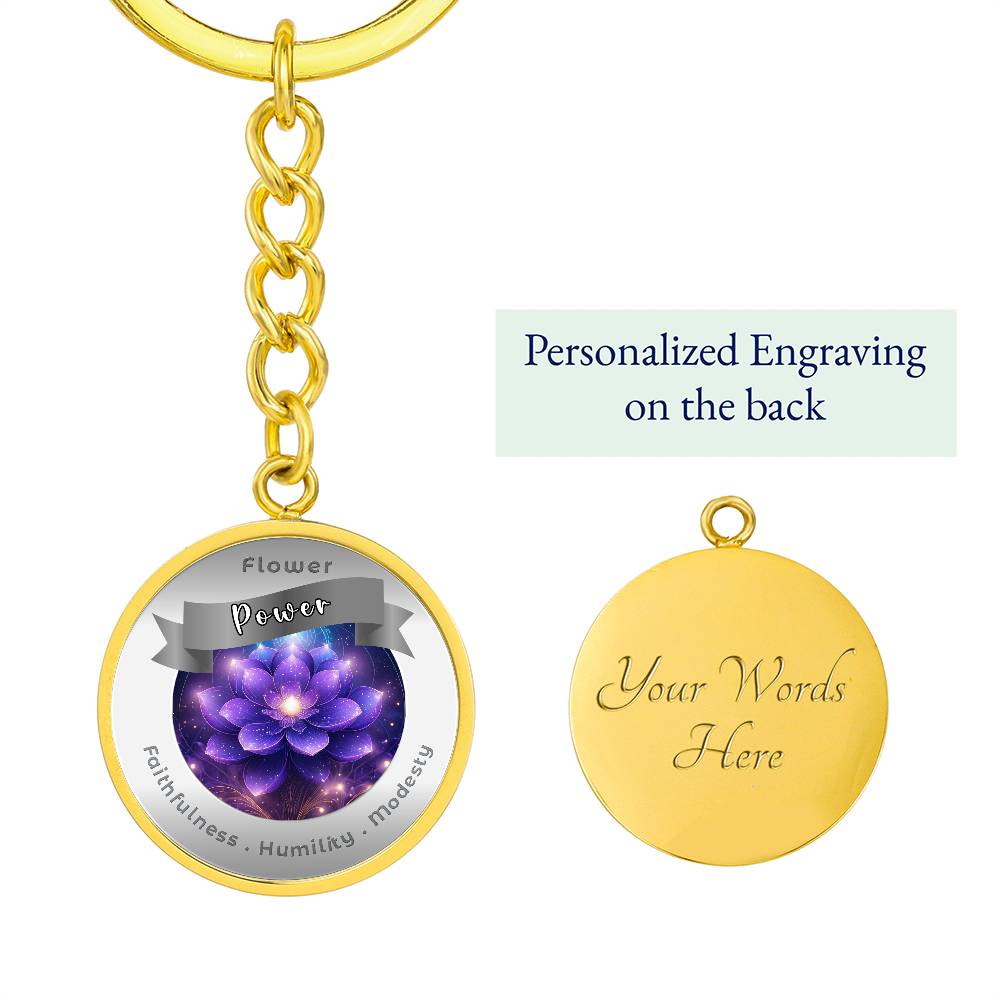 Violet - Affirmation Pendant - More Than CharmsMore Than Charms