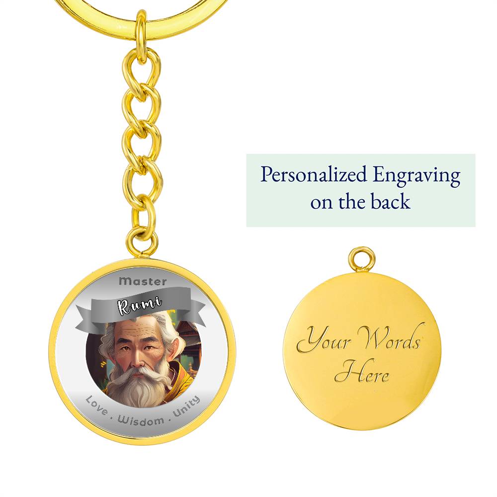 Rumi - Affirmation Keychain - More Than CharmsMore Than Charms