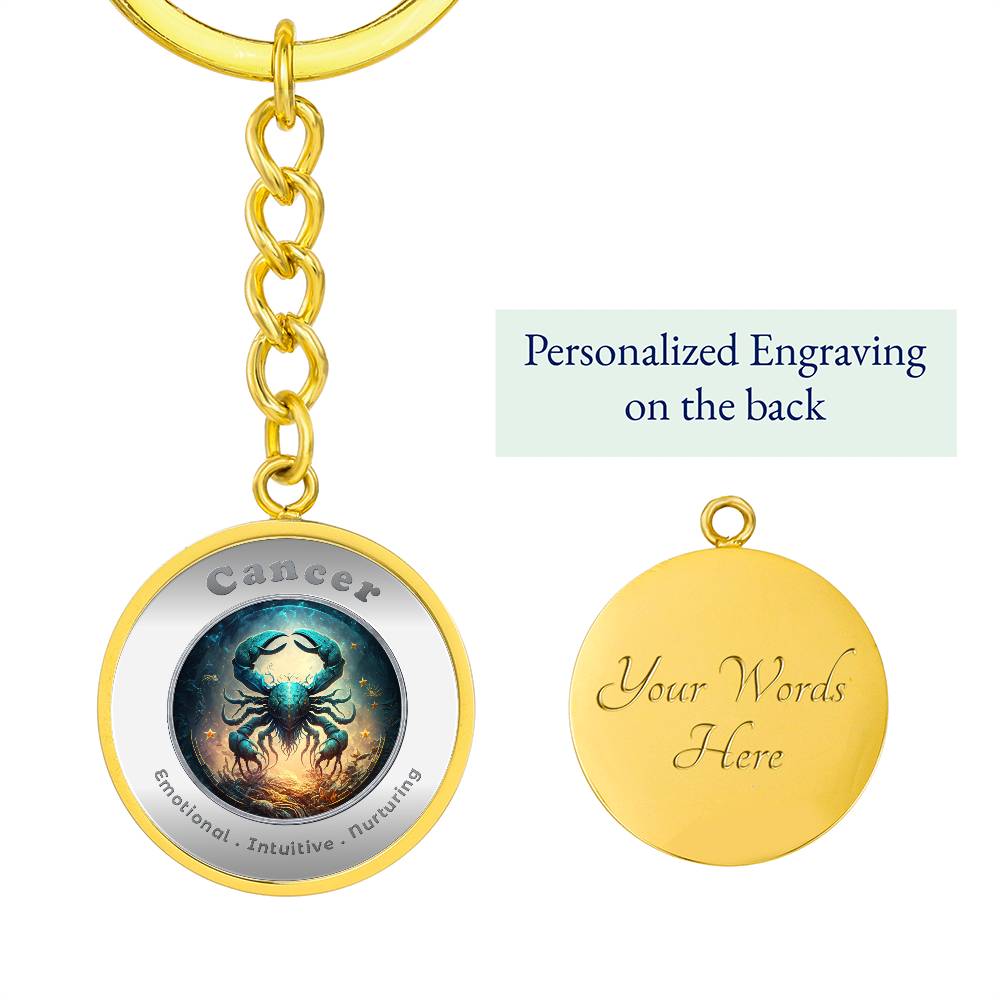 Cancer - Affirmation Keychain - More Than CharmsMore Than Charms