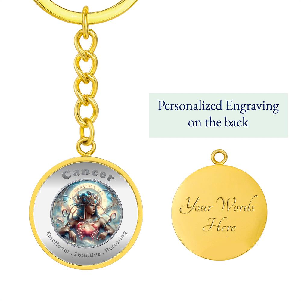 Cancer - Affirmation Keychain - More Than CharmsMore Than Charms