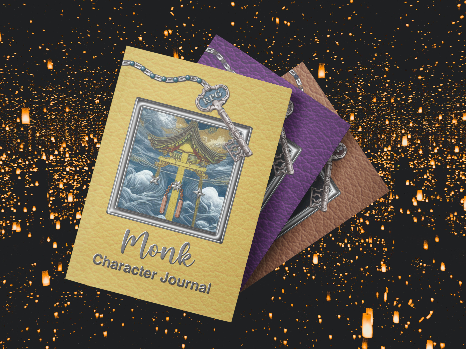 More Than Charms Monk RPG Character Journal